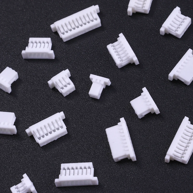 50Pcs  JST  SH1.0  1.0mm  PitchConnector  Housing  Terminals   2P  3P  4P 5P  6P 7P  8P 9P 10P Pin  Leads Housing  Shell Housing