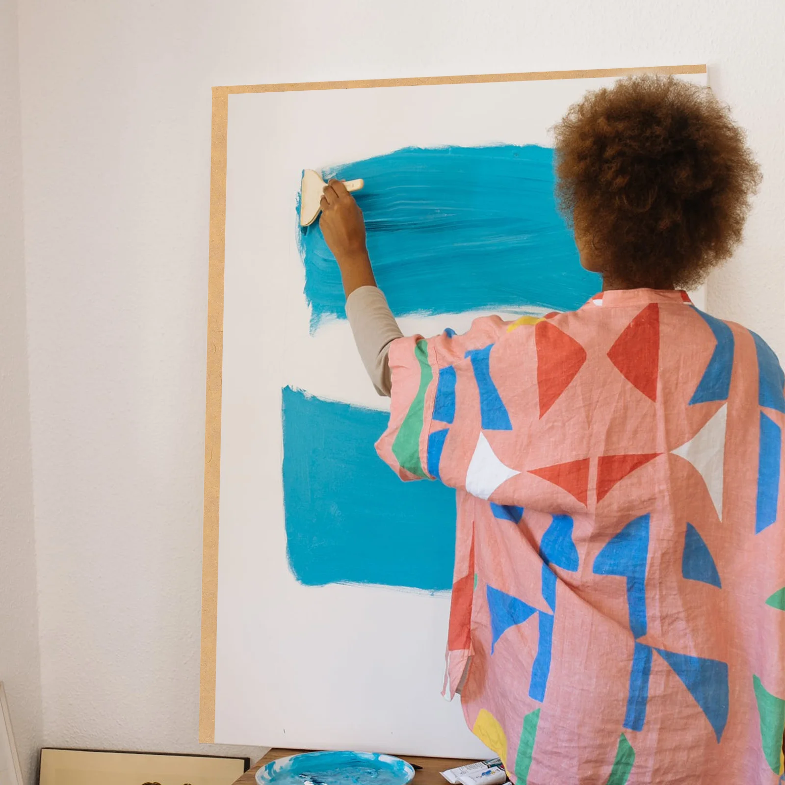 

1 Roll Water Activated Paper Sealing Tape Writable Adhesive Packaging Tool For Carton Household Multi-Function Daily Use Sticky