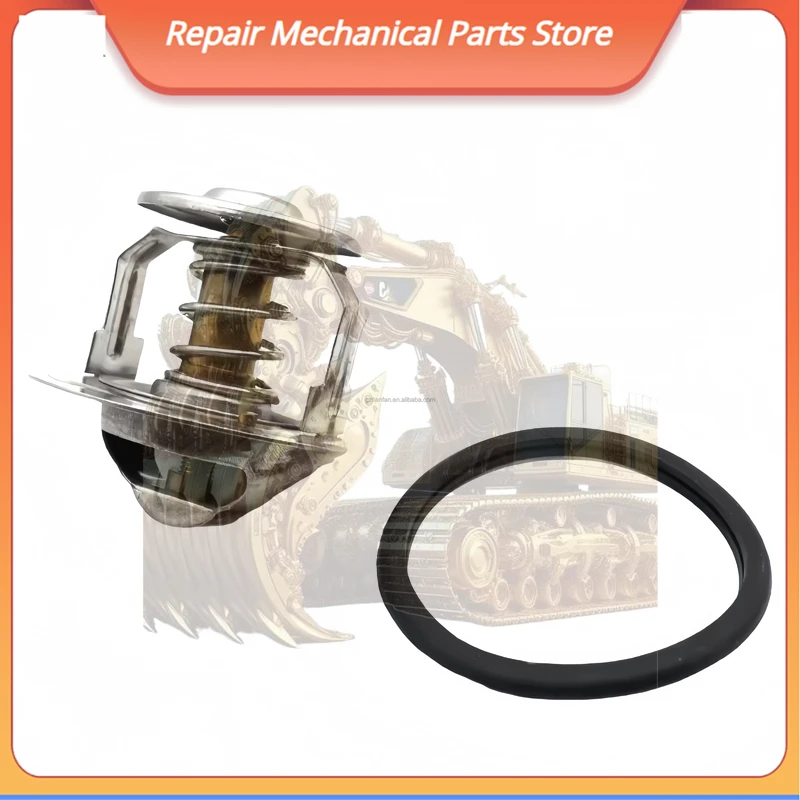 

For Excavator Thermostat 600-421-6210 6004216210 Pc200-3 6d105 Engine Parts