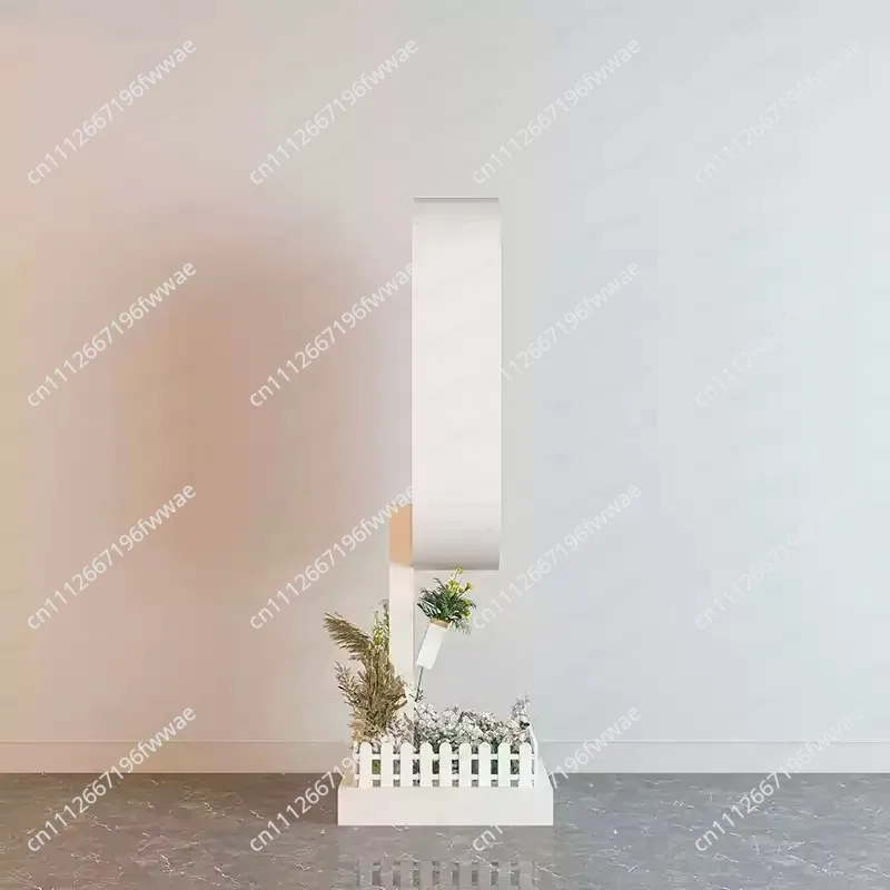 Wedding check-in desk metal rack custom logo retro wedding phone booth party supplies