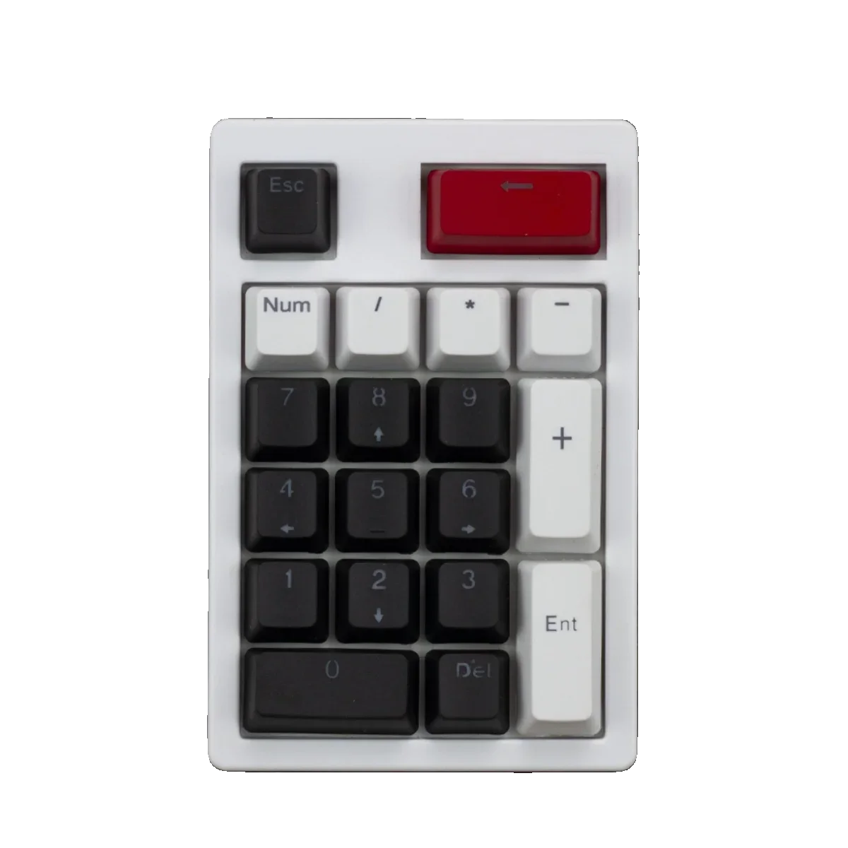 Keycap 19-key numeric keyboard keycap mechanical keyboard small number area PBT light-transmitting keycap