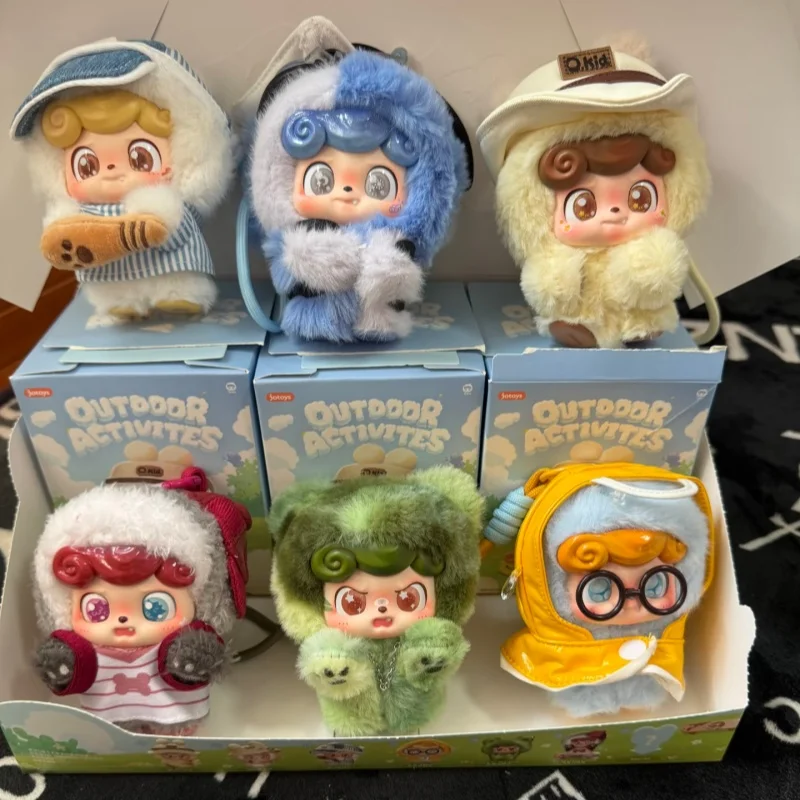 ตุ๊กตา Jotoys Q.Kid Trend แบบกล่องสุ่ม ซีรีส์กิจกรรมกลางแจ้ง น่ารัก ของสะสม ตกแต่งโต๊ะทำงาน สำหรับเด็กผู้หญิง ของขวัญสำหรับเด็ก