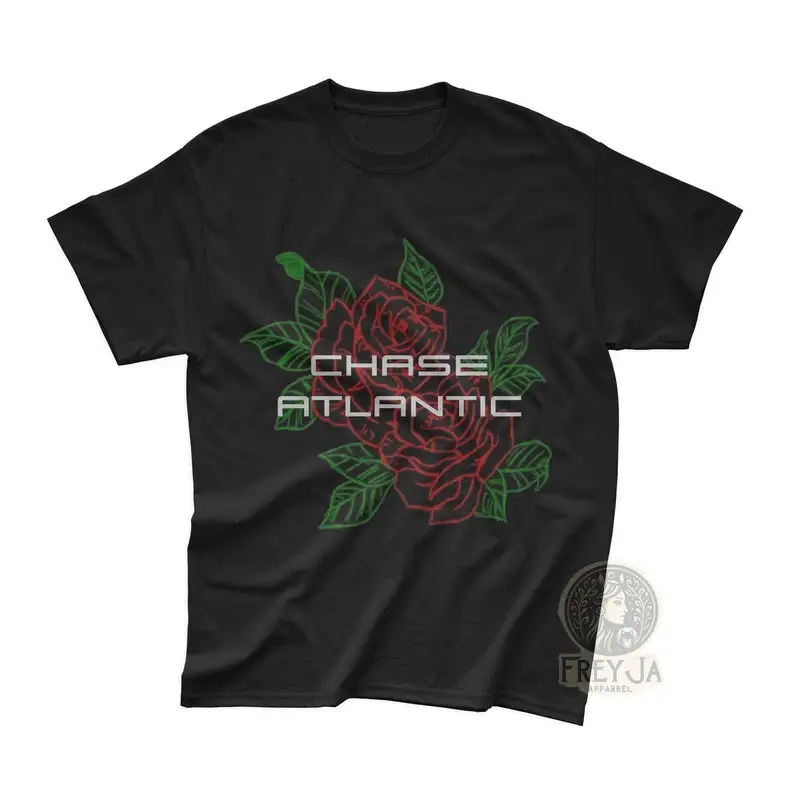 Chase Atlantic Exclusive Logo T-Shirt - Unisex Music Band Merch - Indie Music Apparel Gift - Beauty in Death Album Tee