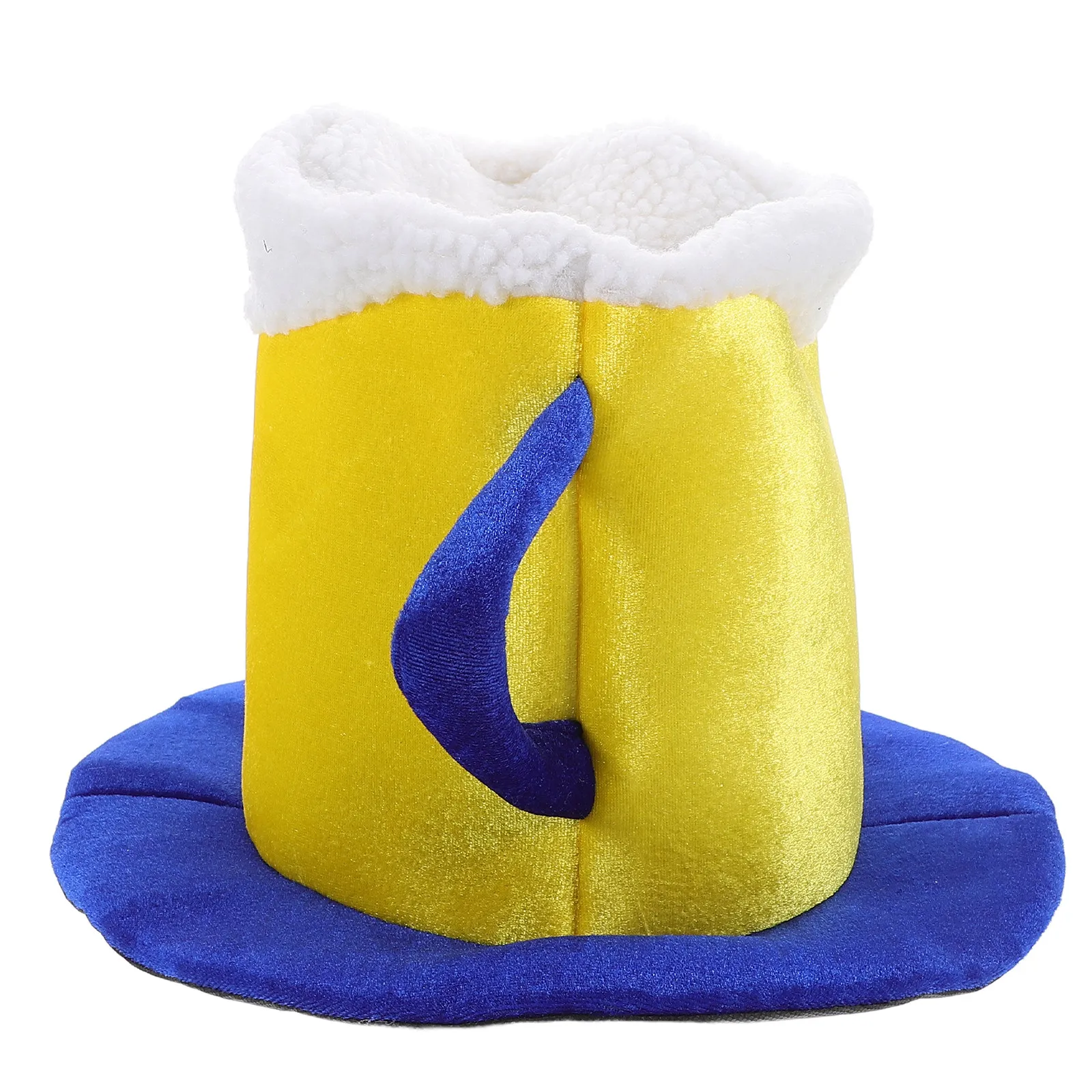 Party Beer Mug Hat Birthday Costume Accessory Halloween Oktoberfest Celebration Cosplay Photo Booth Costume Accessories