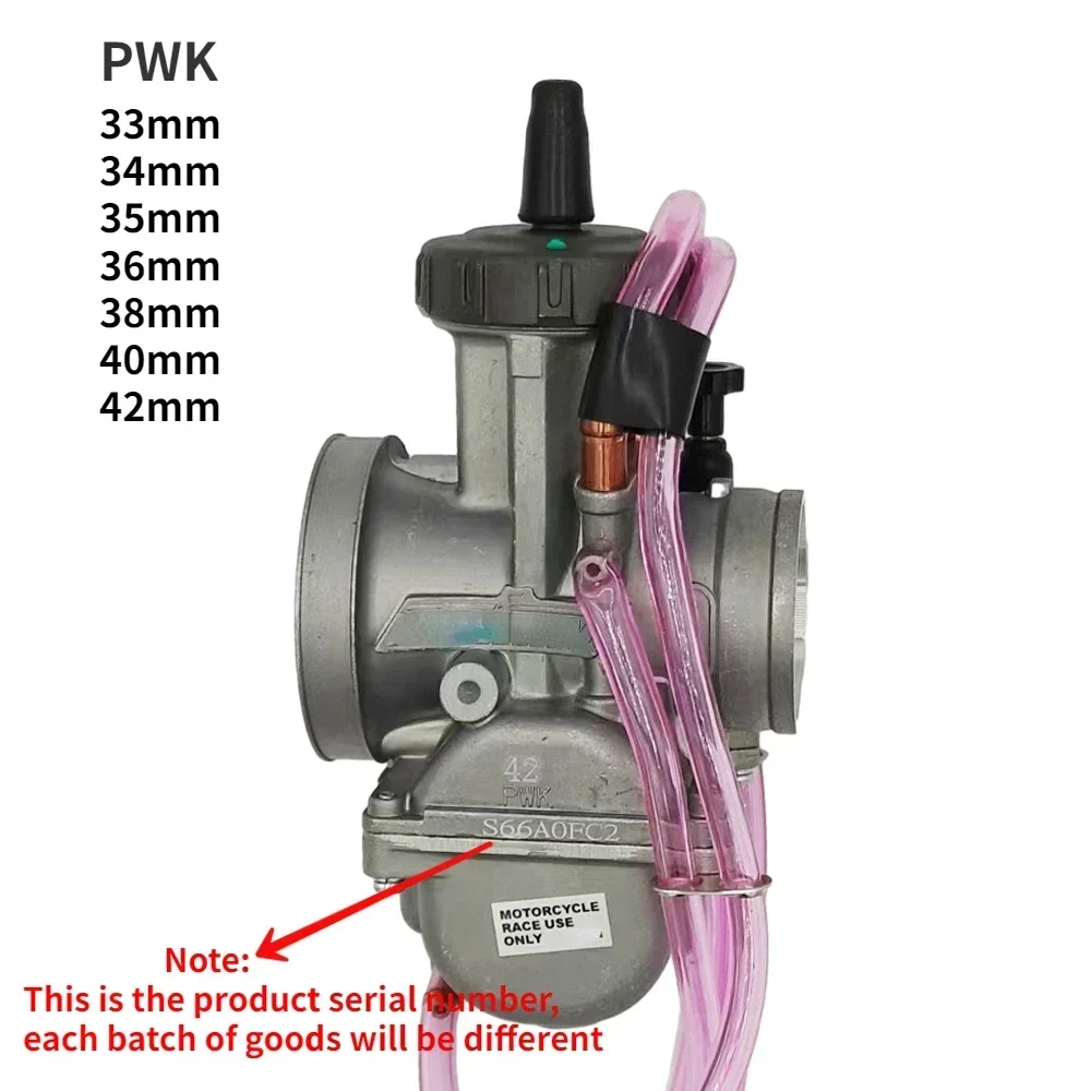 Gaźnik Pwk 33 34 35 36 38 40 42mm Do KEIHIN PWK TRX250R 200cc-650cc 2T 4T Moto ATV Quad Go Kart Dirt Bike Scooter Motocross