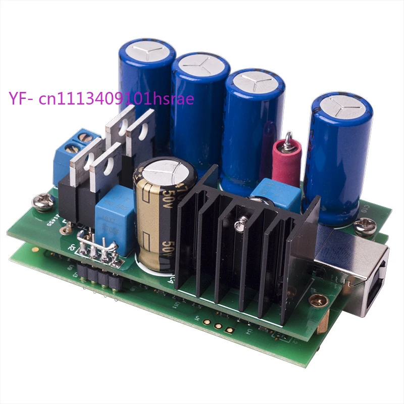 DA003 USB Upgrade Kit, Combo384 High-End USB Base Board with Crystek CCHD-957 Ultra-Low Noise Clock + LT3042 Power Supply