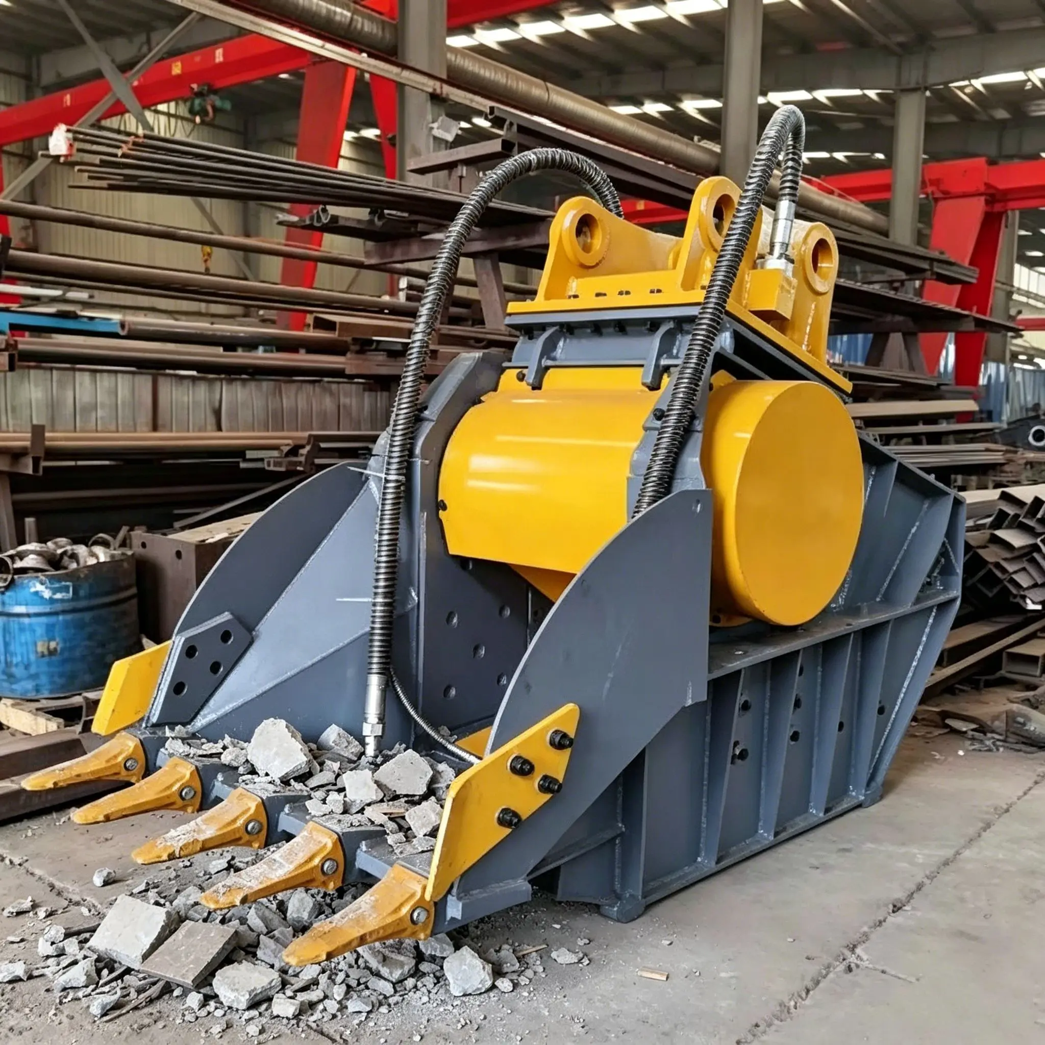 Caçamba Britadora Hidráulica p - Heavy Equipment With Bucket avaliação e preço