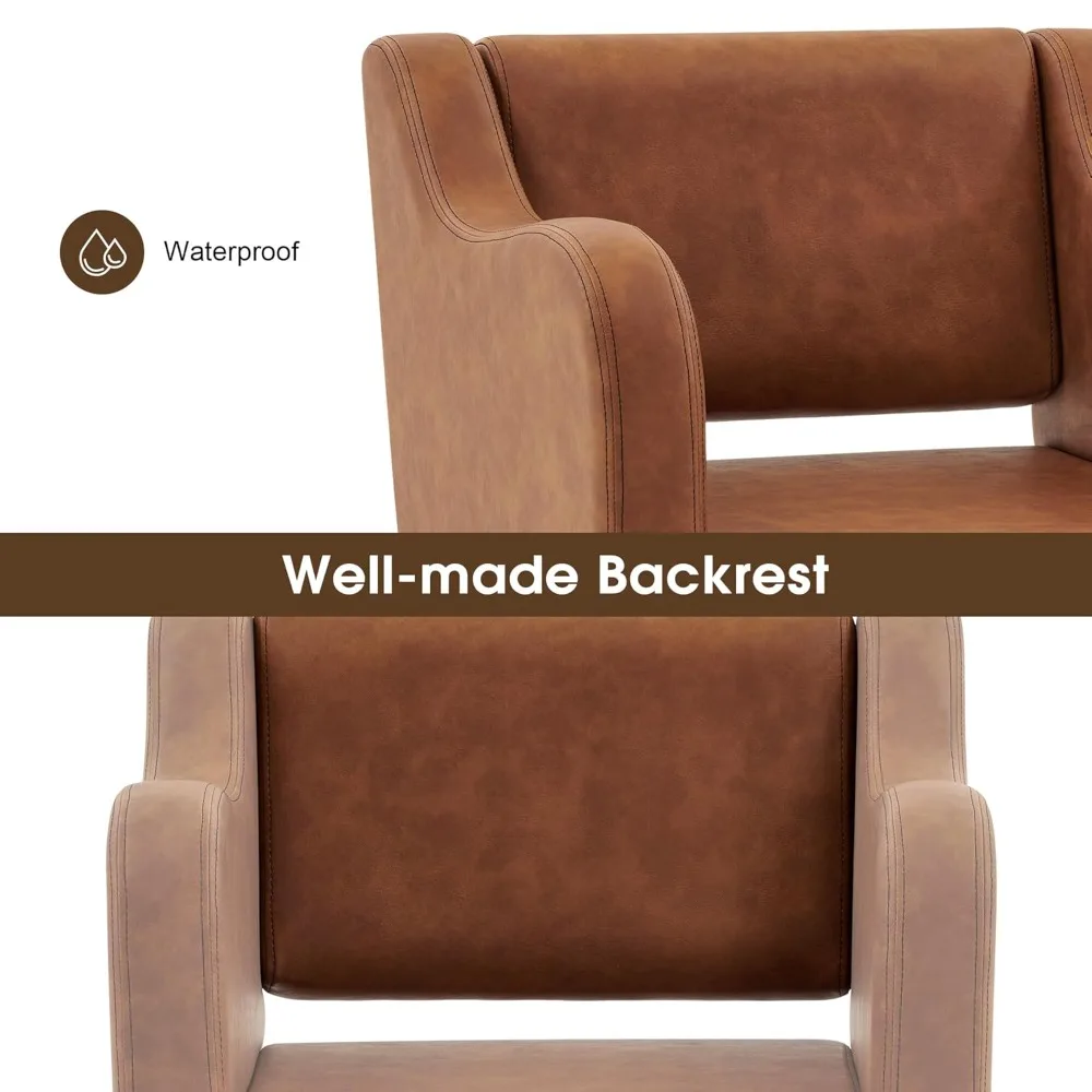 كرسي صالون كلاسيكي لمصفف الشعر، كرسي تصفيف الحلاق الهيدروليكي، معدات سبا صالون التجميل 3802 #4