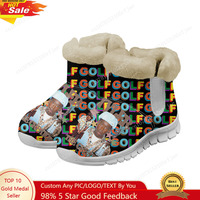 Tyler the Creator Hip hop Rapper Snow Boots Mens Womens Teenager Shoes Keep Warm Casual Lightweight Plush Thickened Sneakers
