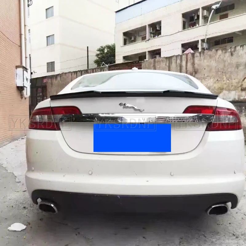 For Jaguar XF 2008 2009 2010 2011 2012 2013 2014 2015 High Quality ABS Material Rear Trunk Lip Spoiler Wing Body Kit Accessories