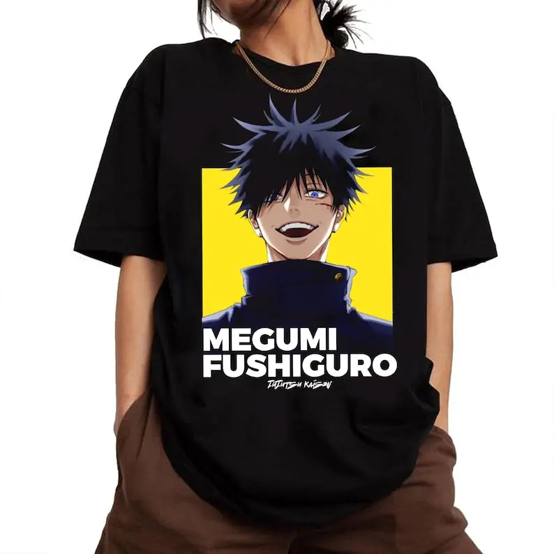 Toji Fushiguro Anime Shirt Gift,Megumi Fushiguro Tshirt