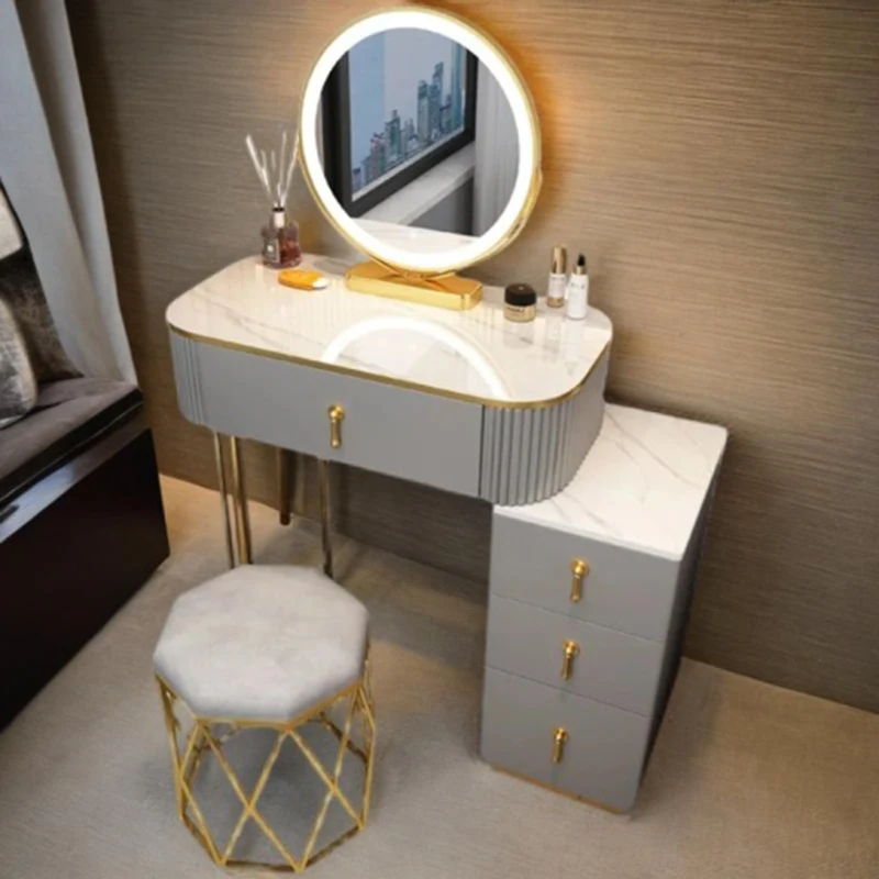 

Drawer Dressing Table Makeup Chair Cosmetic Led Drawer Dressing Table Bedroom Cabinets Toiletries Tocador Maquillaje Tables