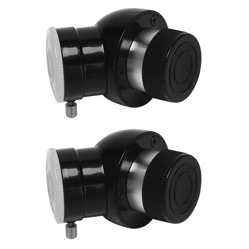 AS60-2X Diagonal Adapter Diagonal Prism 1.25 Inch 45-Degree For Astronomical Telescope Eyepiece
