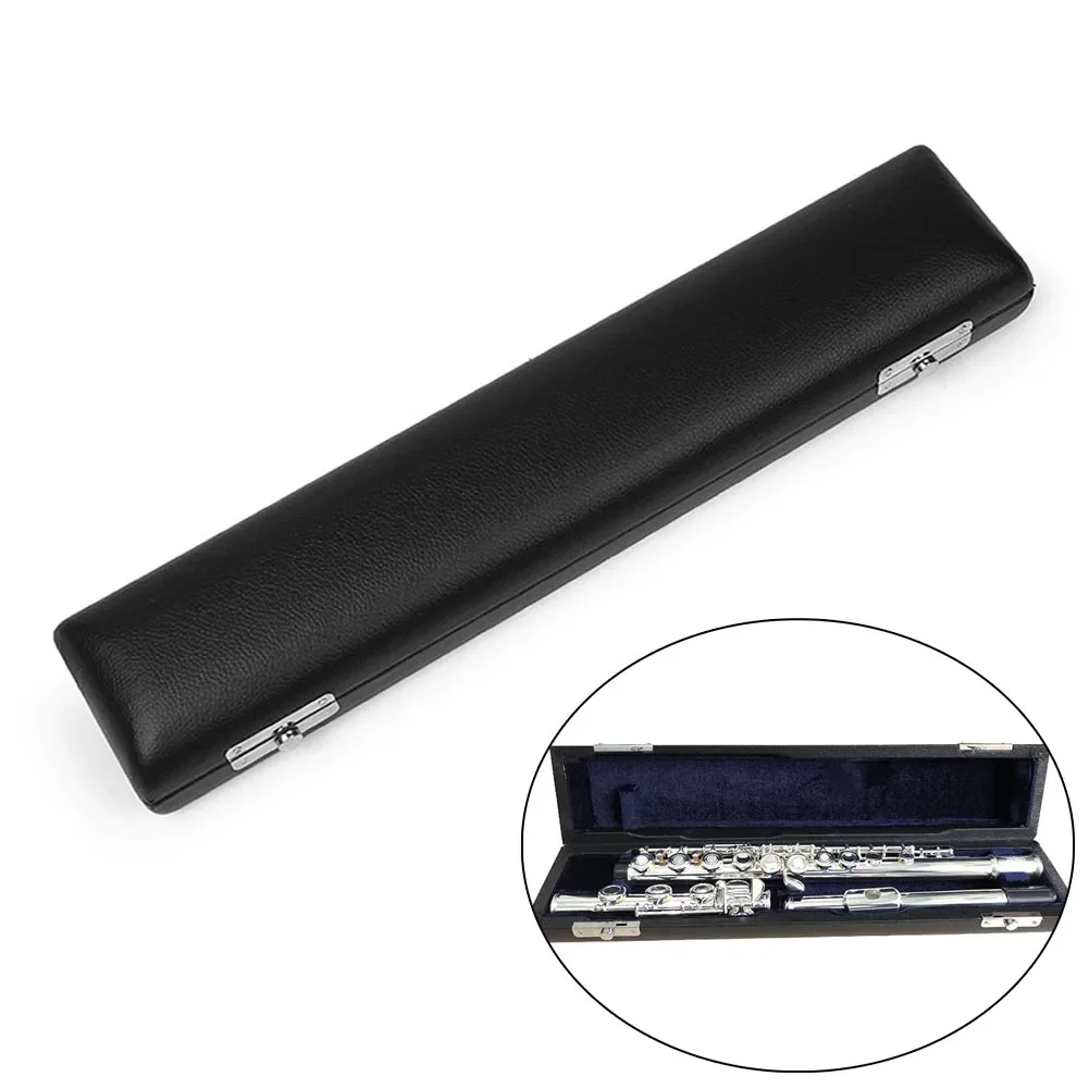 16/17 ثقوب الناي 1 قطعة حقيبة الناي خفيفة الوزن المحمولة خشبية جلد أسود عملي مفيد 100% العلامة التجارية الجديدة