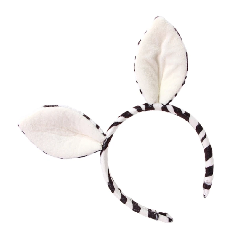 A2ES Festive Headbands Daily Wear Stylish Zebras Ear for Christmas Halloween Party