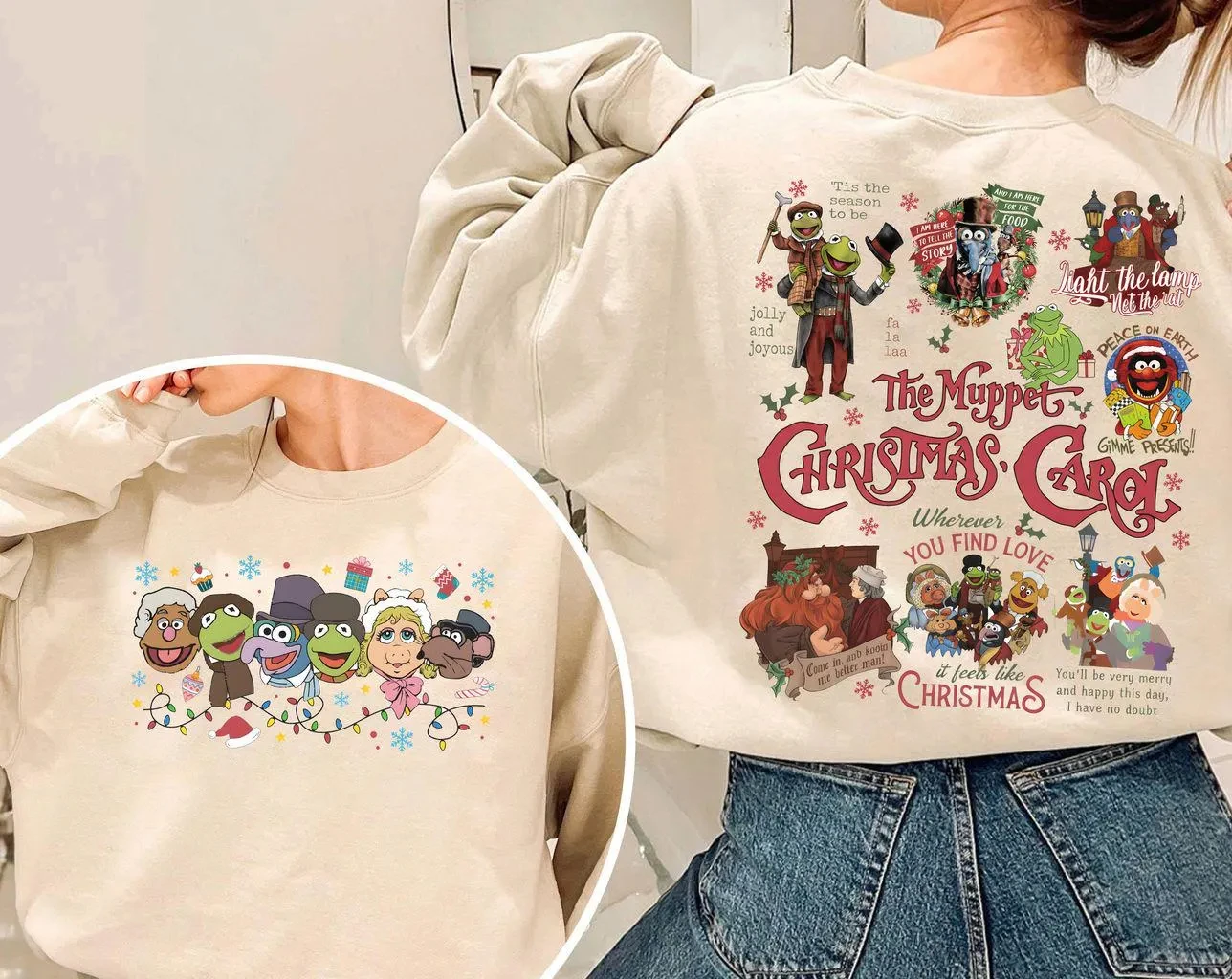 الرجعية 2-الجانب الدمى المتحركة عيد الميلاد كارول البلوز جونزو و ريزو ملكة جمال بيجي البخيل كيرميت فوزي الدب