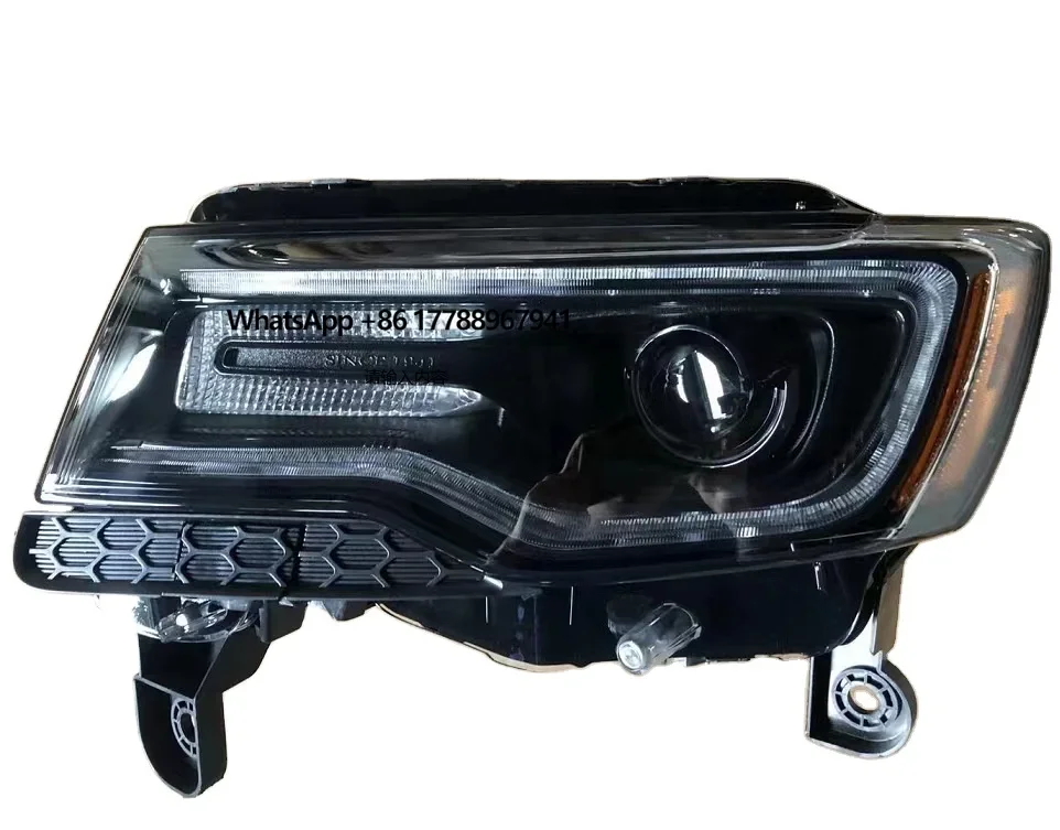

Best Seller HID Head Lamp Angel Eye Front Lights Xenon Headlamp for Jeep Grand Cherokee