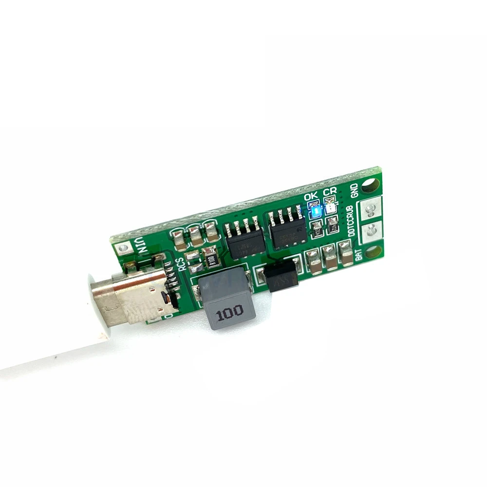 2S 3S 4S 2/4A Type-C to 8.4V 12.6V 16.8V Step-Up Boost LiPo Polymer Li-Ion Charger 7.4V 11.1V 14.8V Charging Module