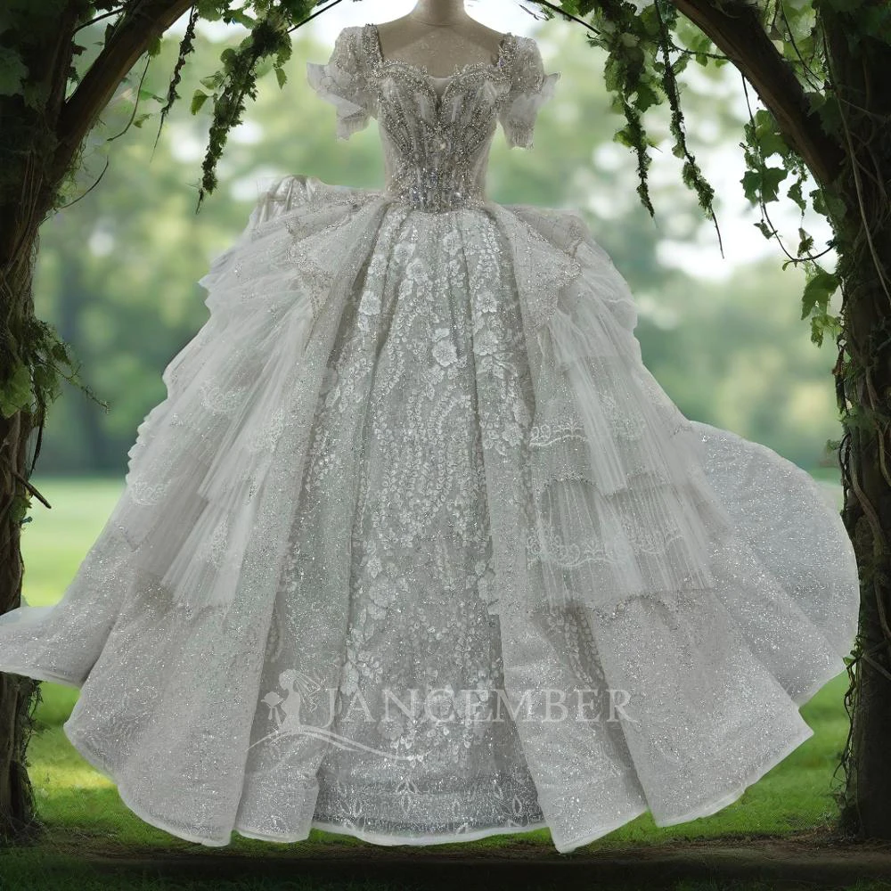 

Romántico платье для крепления на руку, платье Novia de Experamiento de la Corte de perlas, платье для нового принца