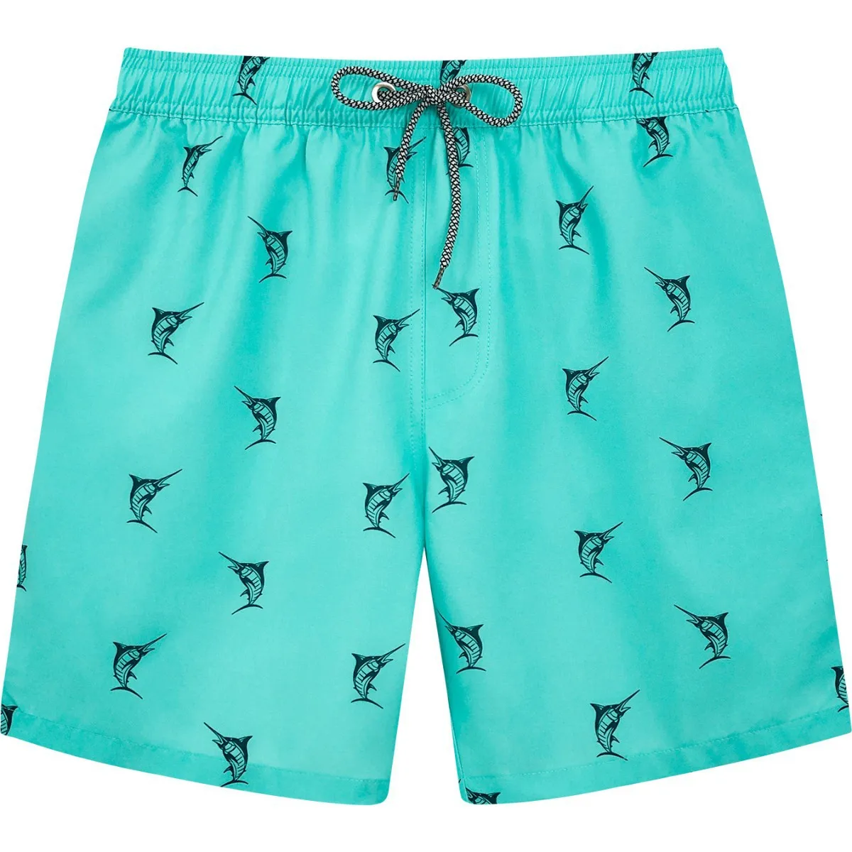 

Loose Surfing orts Floral Print Large Size Four-Part Beach Pants with Inner Women's Swimming Suits Sport Fitn