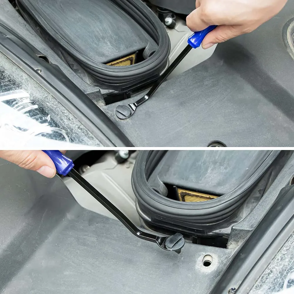 Imagem -05 - Auto Porta Guarnição Remoção Tool Kits Lâminas de Navegação Desmontagem Gangorra Interior do Carro Gangorra de Plástico Ferramentas de Conversão