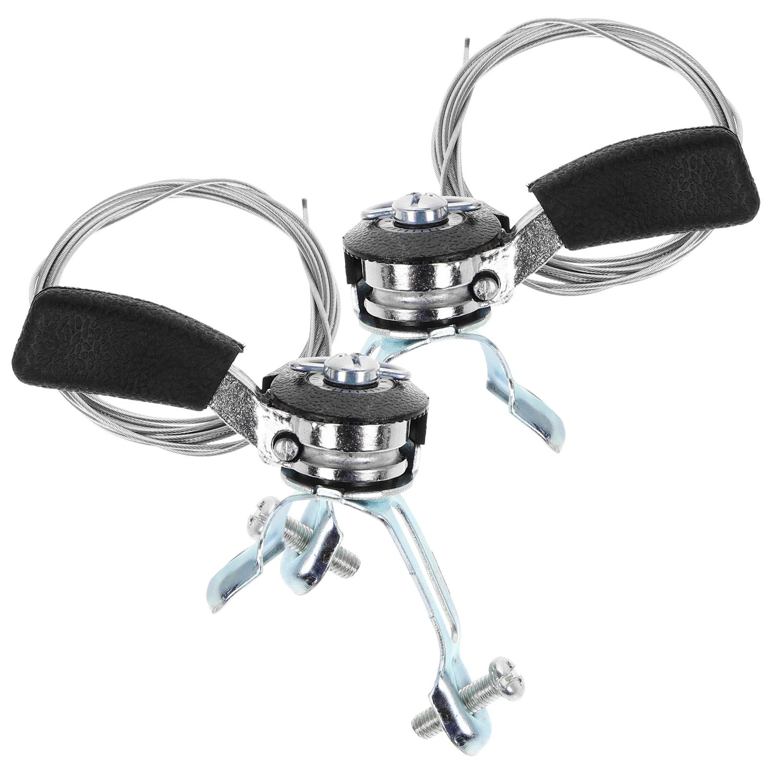 

1 Pair Aluminum Bike Gear Shifter Ergonomic Split Design Lightweight Adjustable Throttle Control Cable Handle Bicycle Flexible