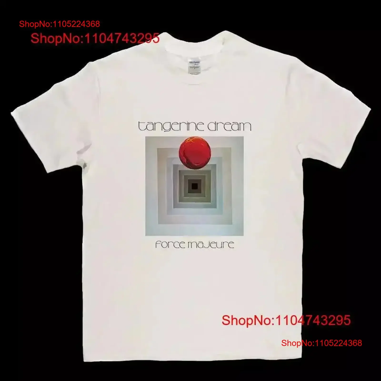 تي شيرت Tangerine Dream Force Majeure S 5XL عتيق مغسول ملابس الشارع جرافيك موضة أوم مريح للتنفس قليلاً