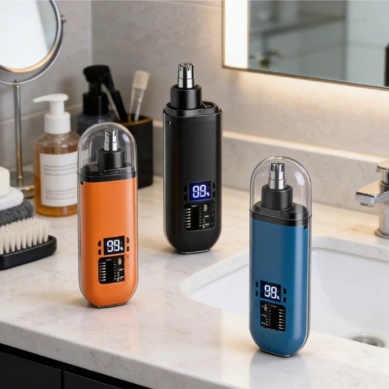 

Electric Nose Hair Trimmer Rechargeable Waterproof Ear Eyebrow Beard Powerful Clippers Professional Painless Nose Hair Trimmer