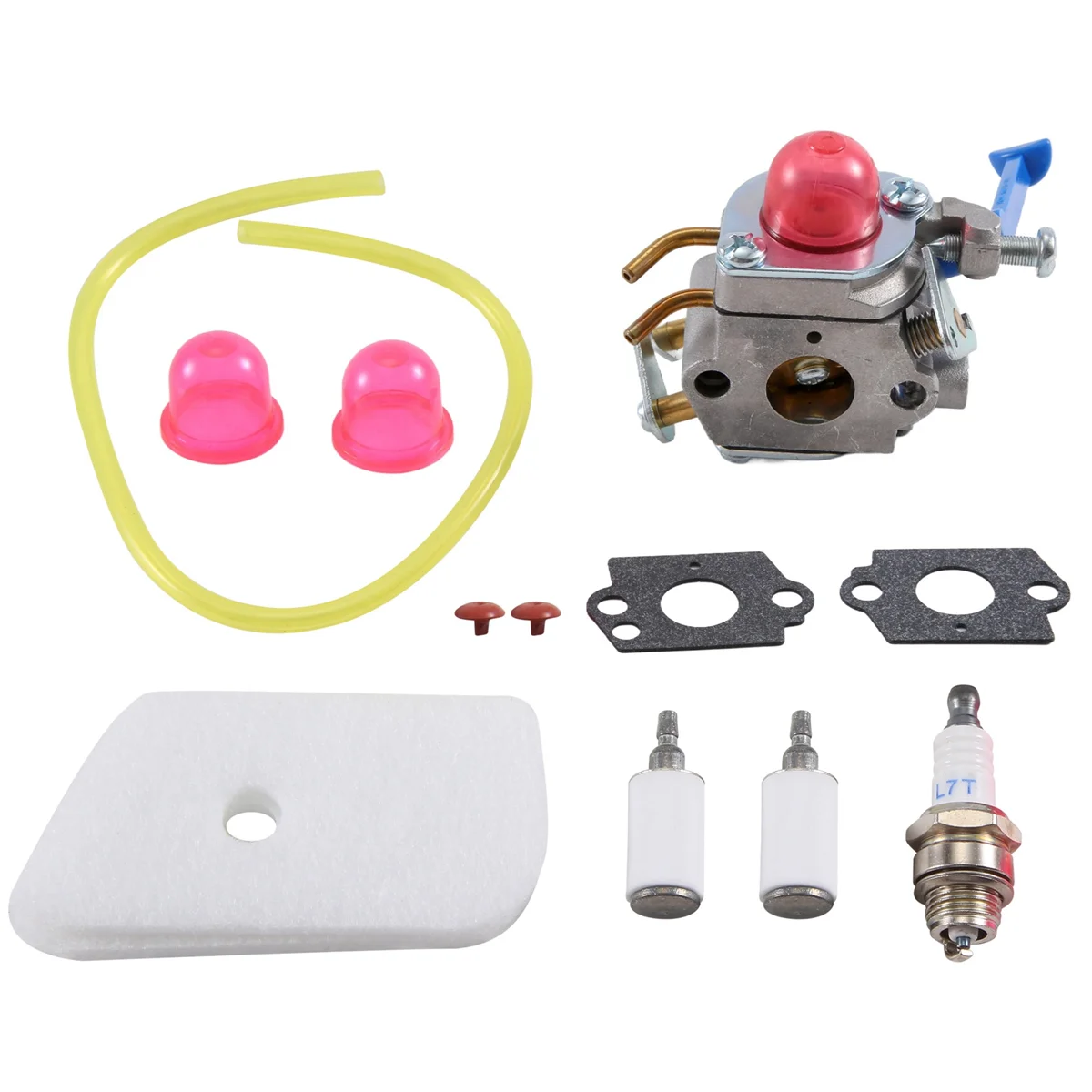 Carburetor Gaskets Filters Kit for 124L 125L 125Ld 128C 128Cd 128L 128Ld 128R Trimmer