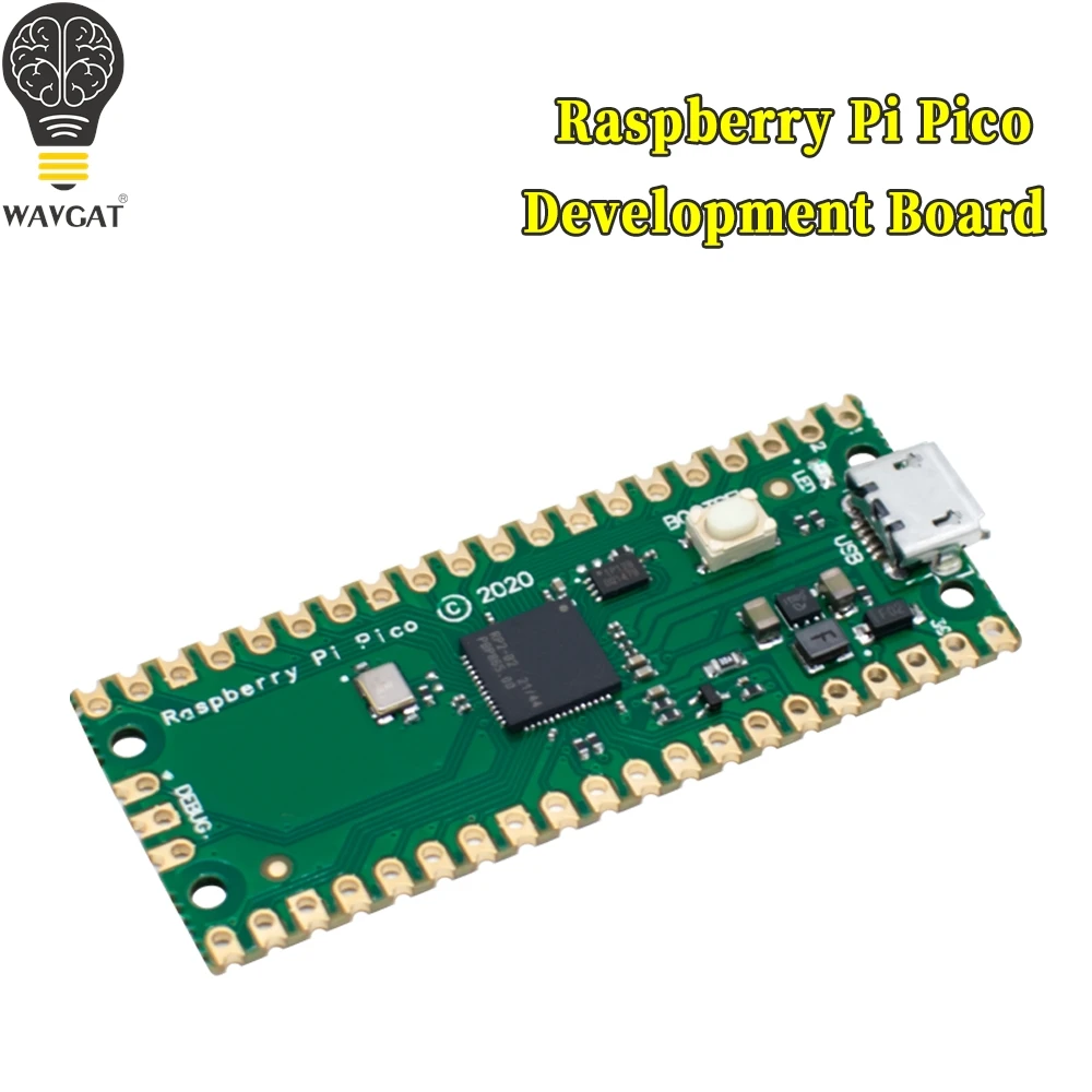 Raspberry Pi Pico Board RP2040 Dual-Core 264KB ARM Low-Power Microcomputers High-Performance Cortex-M0+ Processor