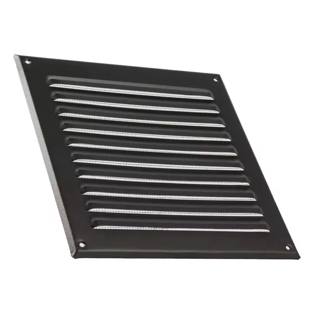 Aluminum Alloy Air Vent Grille Heating Cooling Vents Plate Exhaust Outlet Window Square Vent Air System Net Cover Screen Metal view 5