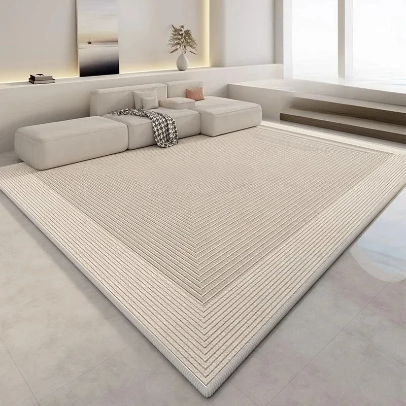 

Living room carpet light luxury high-end sofa coffee table blanket simple cream wind floor mat bedroom bedside blanket thick
