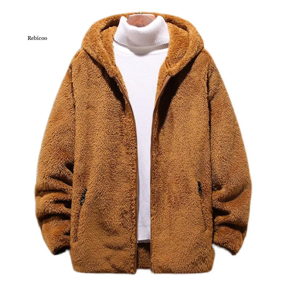 

6XL 7XL 8XL Male Fleece Jacket High Quality Autumn And Winter Thermal Warm Hooded Coat Bomber Jackets New Men Clothing