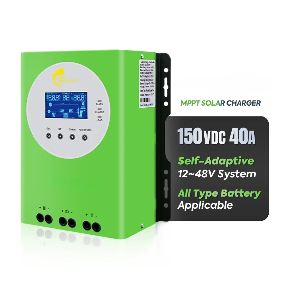 40A mppt controller 12v mppt solar charge controller smarten mppt charge controller