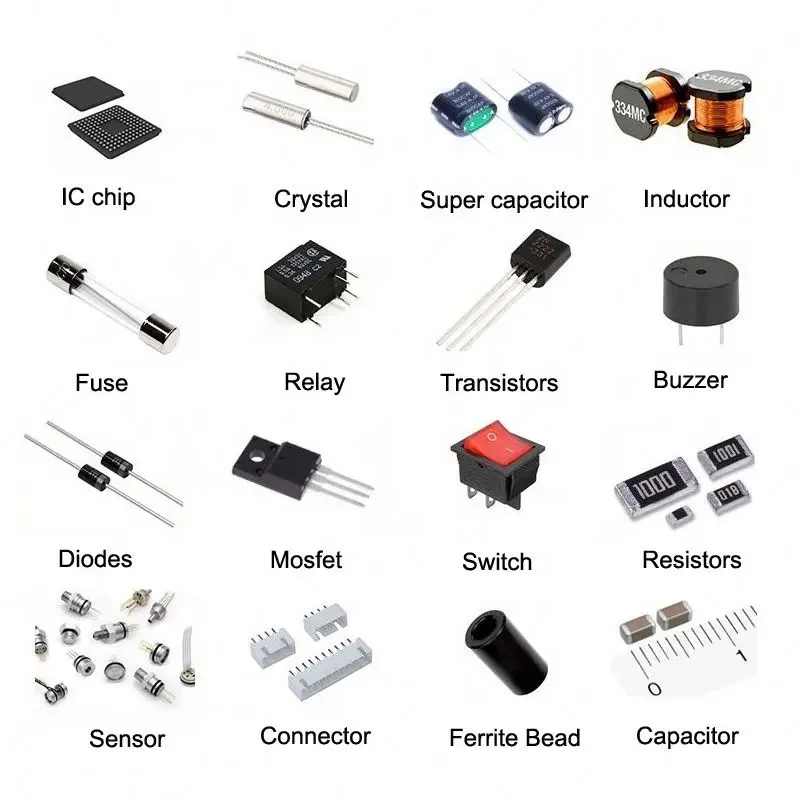 Service for IC Programming PCB Assembly BOM Service BOM List IC resistor Capacitors