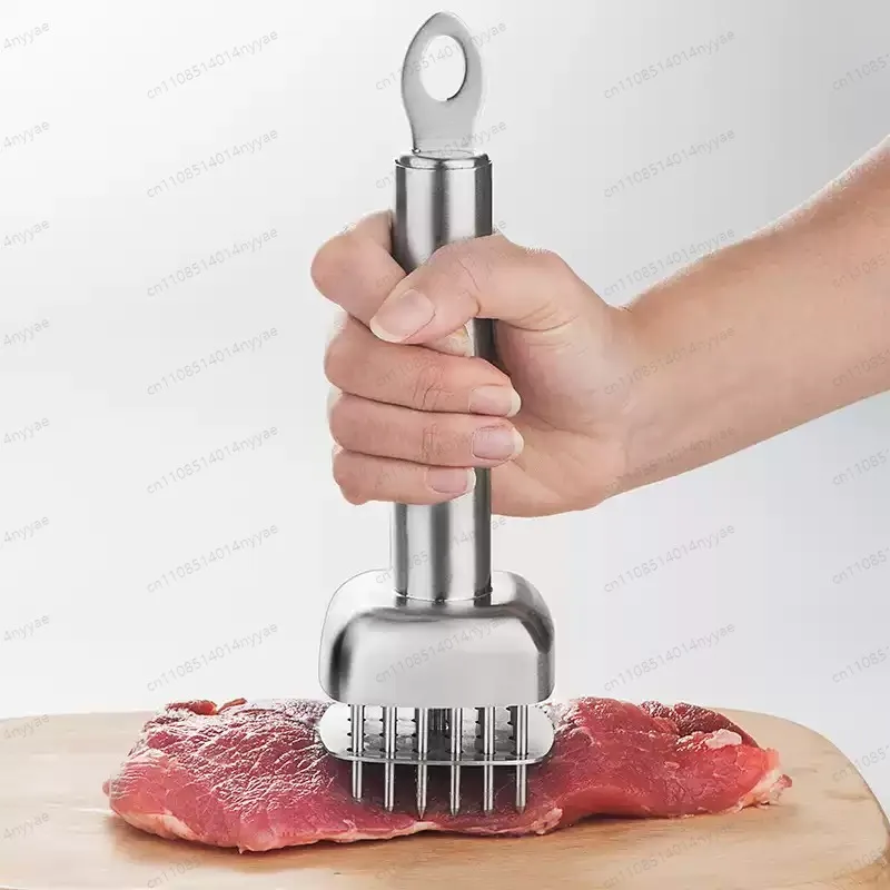 1-x-304-stainless-steel-meat-tenderiser-professional-kitchen-tool-suitable-for-steak-beef-pork-and-chicken-home-cooks
