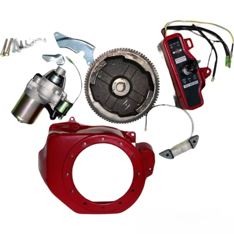 Electric Starter Construction Kit Suitable for GX140 GX160 GX200 168F 170F Gas Engine