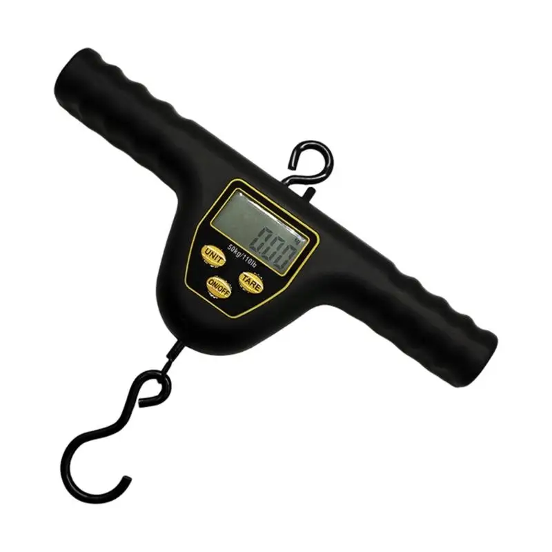 

Эргономичные рыболовные весы 652F со складным крючком, предел веса 50 кг, функция тарирования для точного измерения