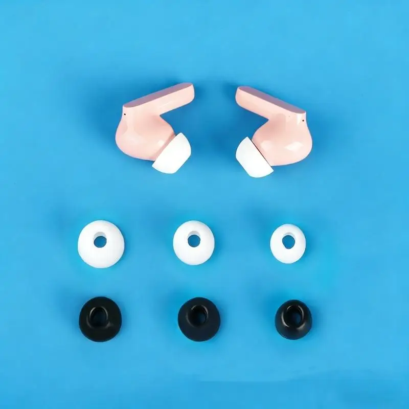 B03F Ergonomic Silicone Ear Tips Perfectly Fit Sweatproof Design Universal Compatibility Noise Reduction for Buds
