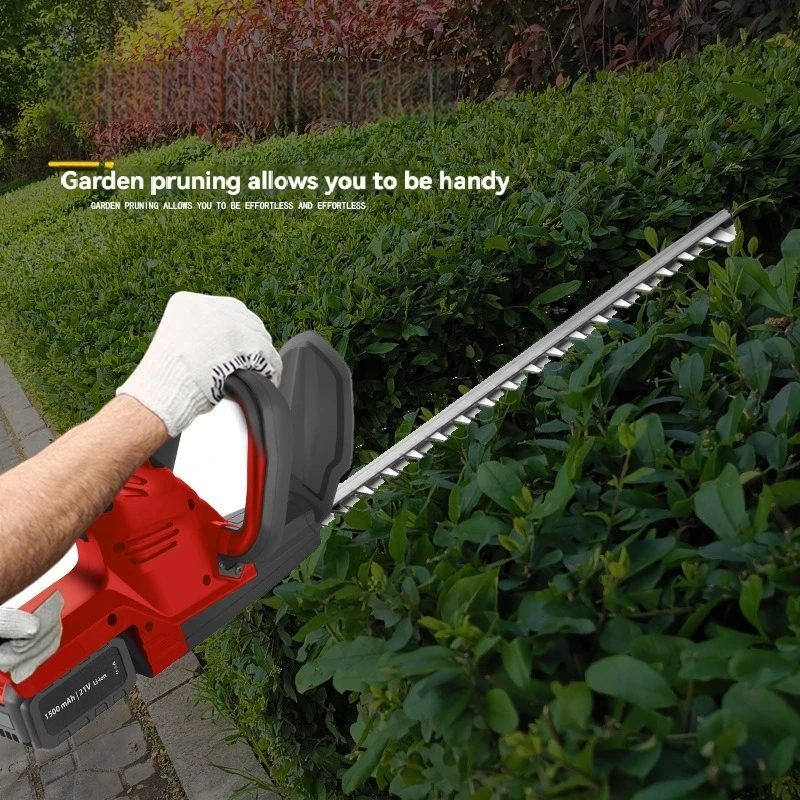 

Brushless Handheld Portable Electric Hedge Trimmer for Household Garden Pruning Tea Picking - Rechargeable Pruning Machine
