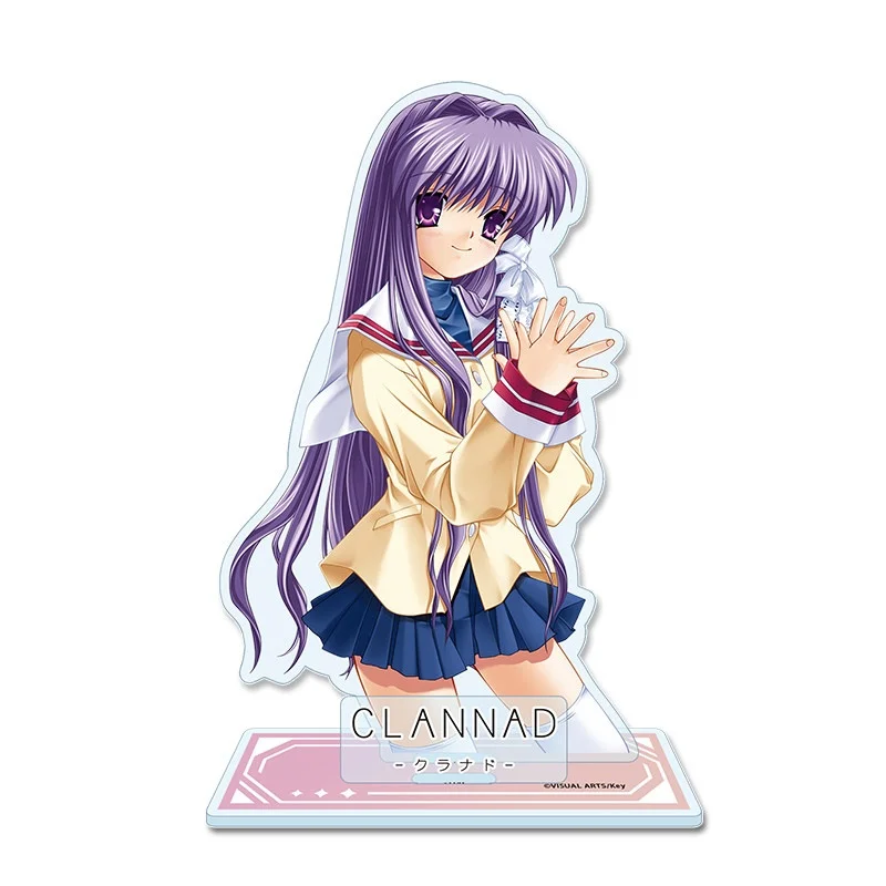 CLANNAD AIR 15cm Misuzu Kamio Nagisa Furukawa Keychains Acrylic