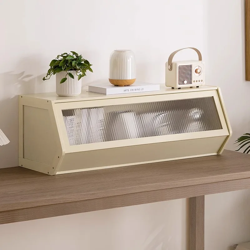 Simple desktop bookshelf Floor-to-ceiling locker Bookcase shelf Table small bookshelf Children's living room Study storage cabin