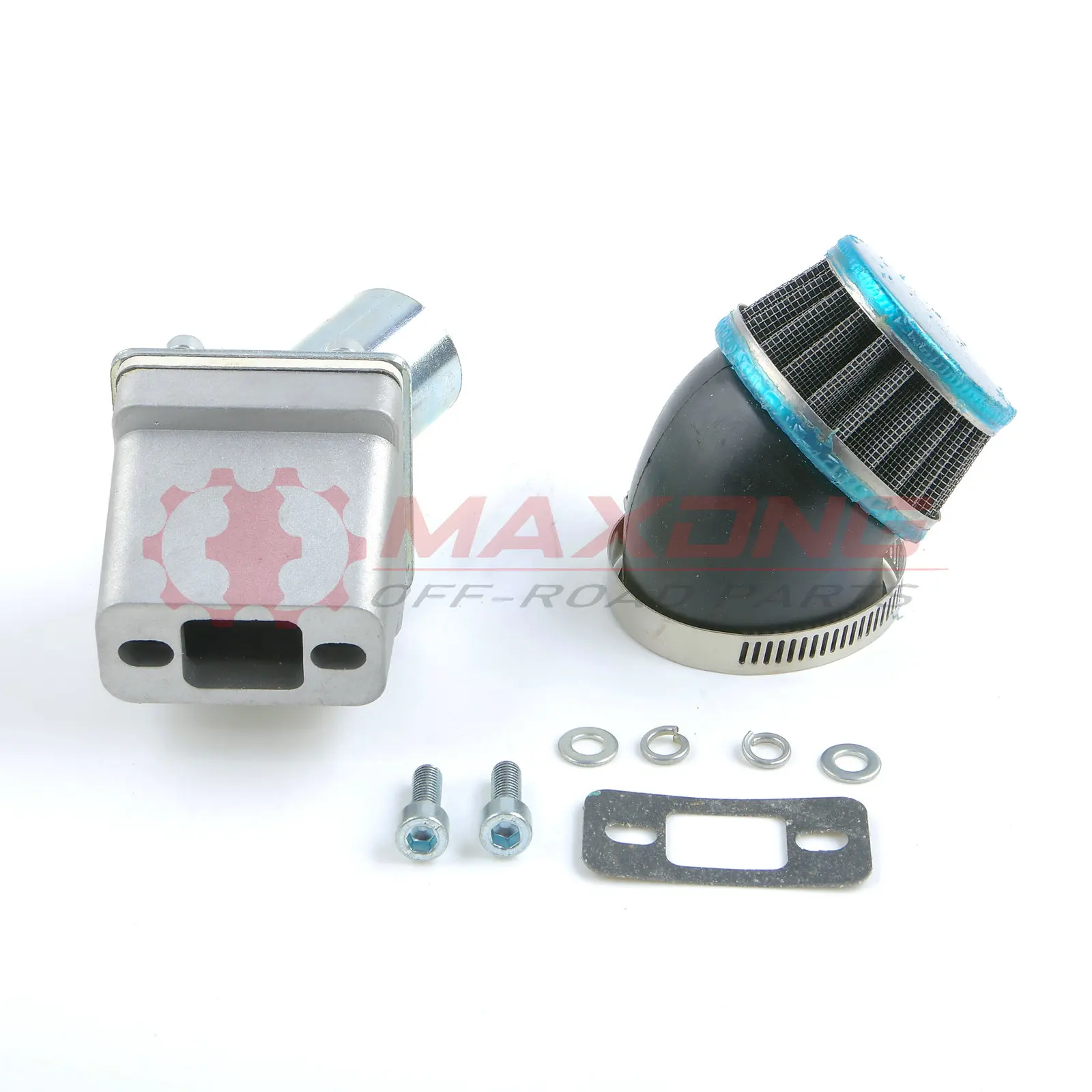 Performence Racing Reed Valve Kit 28mm Inlet for 32-40mm Intake 80CC Motorized Bike For 66cc 80cc 100cc Motorized Bicycle