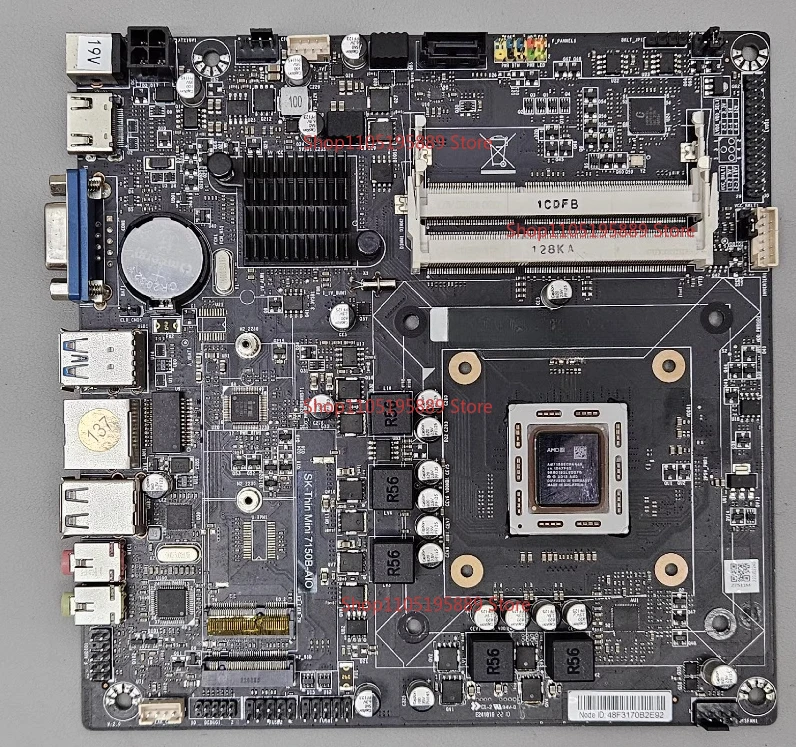 

Материнская плата Sk-thin Mini 7150B-AIO, новая, ITX, 19В DC, 17*17 см