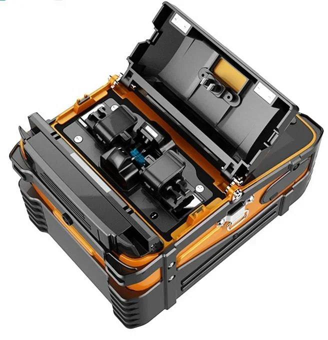 

Ftth Fiber Optic Splicing Machine, Optical Fiber Fusion Splicer AI-9 with built-in power meter and VFL