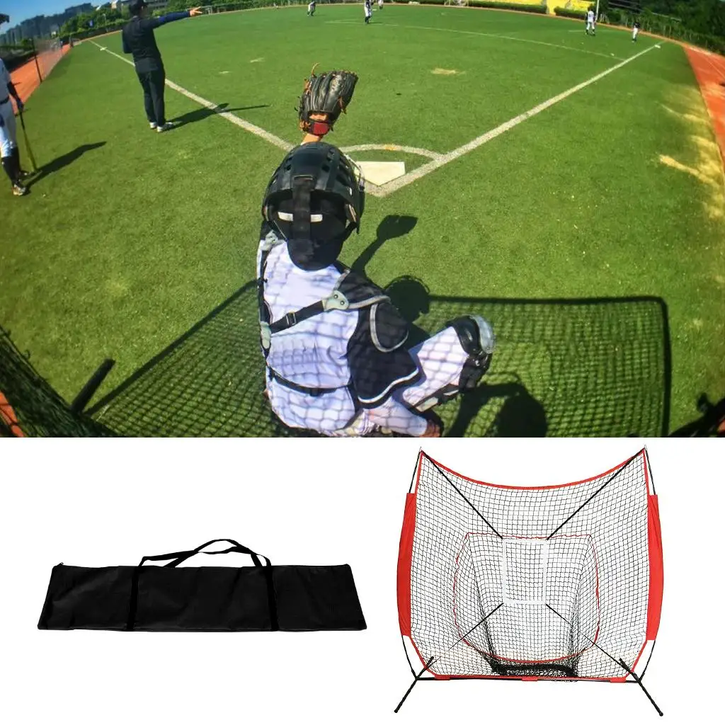 Portable Baseball  7x7ft  Strike  Baseball Softball Coaching Aid Compact Lightweight Pitching Drills