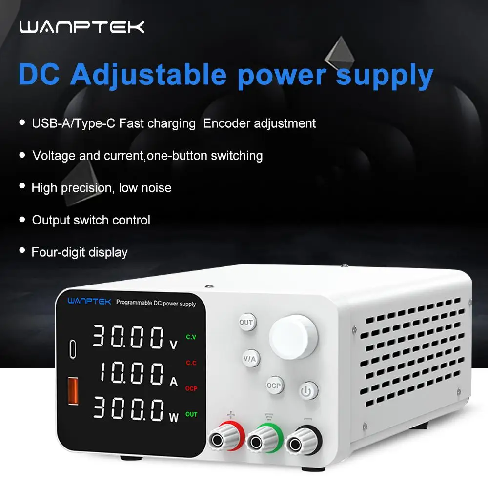 DC Laboratory Power Supply 30V 60V 120V Adjustable Voltage Regulator Bench Switching Power Supply Voltage Stabilizer