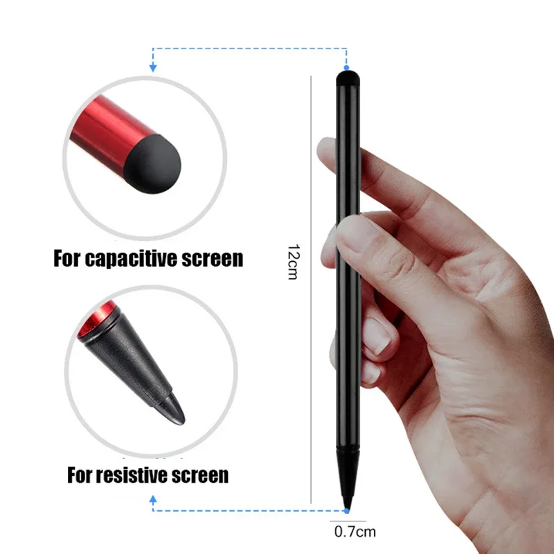 100pcs Universal Solid Touch Screen penna stilo per iPhone iPad per Samsung Tablet PC cellulare cellulare cellulare cellulare