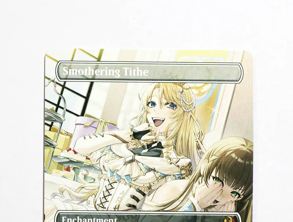 Smothering Tithe holo/foil TCG 마법 프록시 카드 게임 품질 프록시 수집 보드 게임 트레이딩 카드 프록시