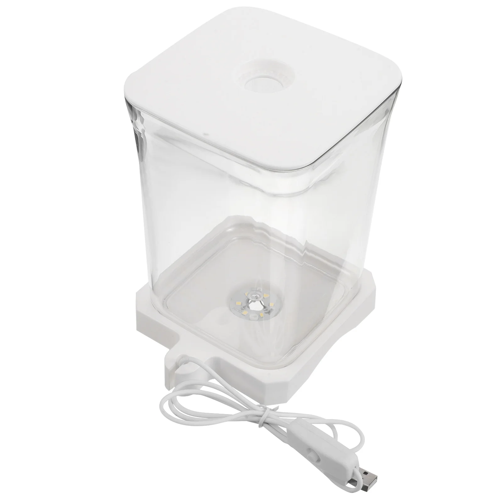 

Desktop Ecological Fish Tank Plastic Terrarium Bowl Mini Table Rectangular Goldfish Office